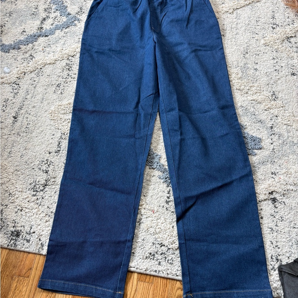 Pembrook Blue Denim Pants - Picture 3 of 5